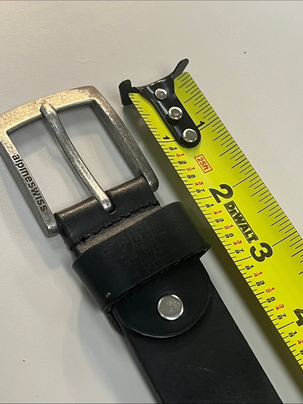 Alpine Swiss sturdy black